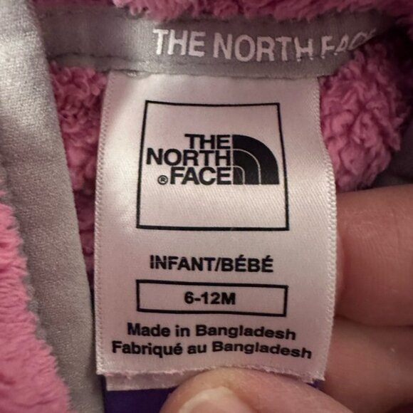 The North Face Baby Pink Fleece Jacket 6-12M - Picture 2 of 3